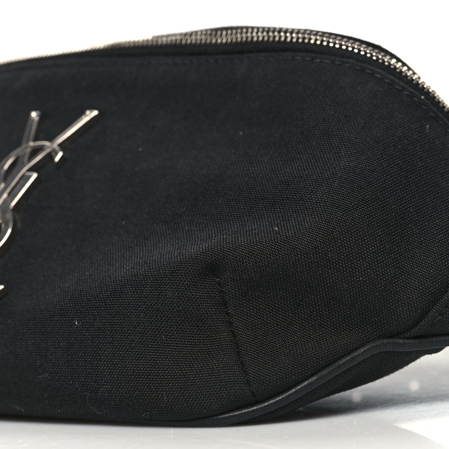 Canvas Monogram Belt Bag Black