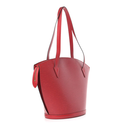 Louis Vuitton Epi Saint Jacques GM Castillan Red 3 of 12
