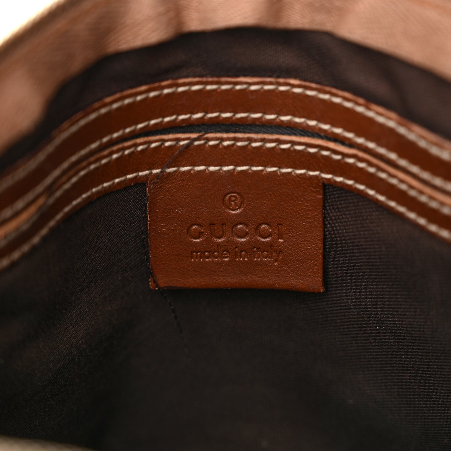 GG Plus Monogram Small Joy Boston Brown