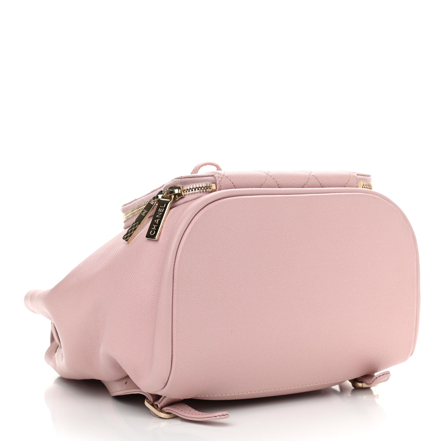 Caviar Quilted Business Affinity Backpack Pink