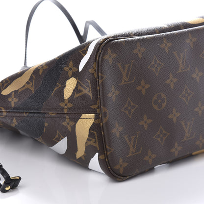 Louis Vuitton X LOL Monogram Neverfull MM Gold Silver 6 of 10