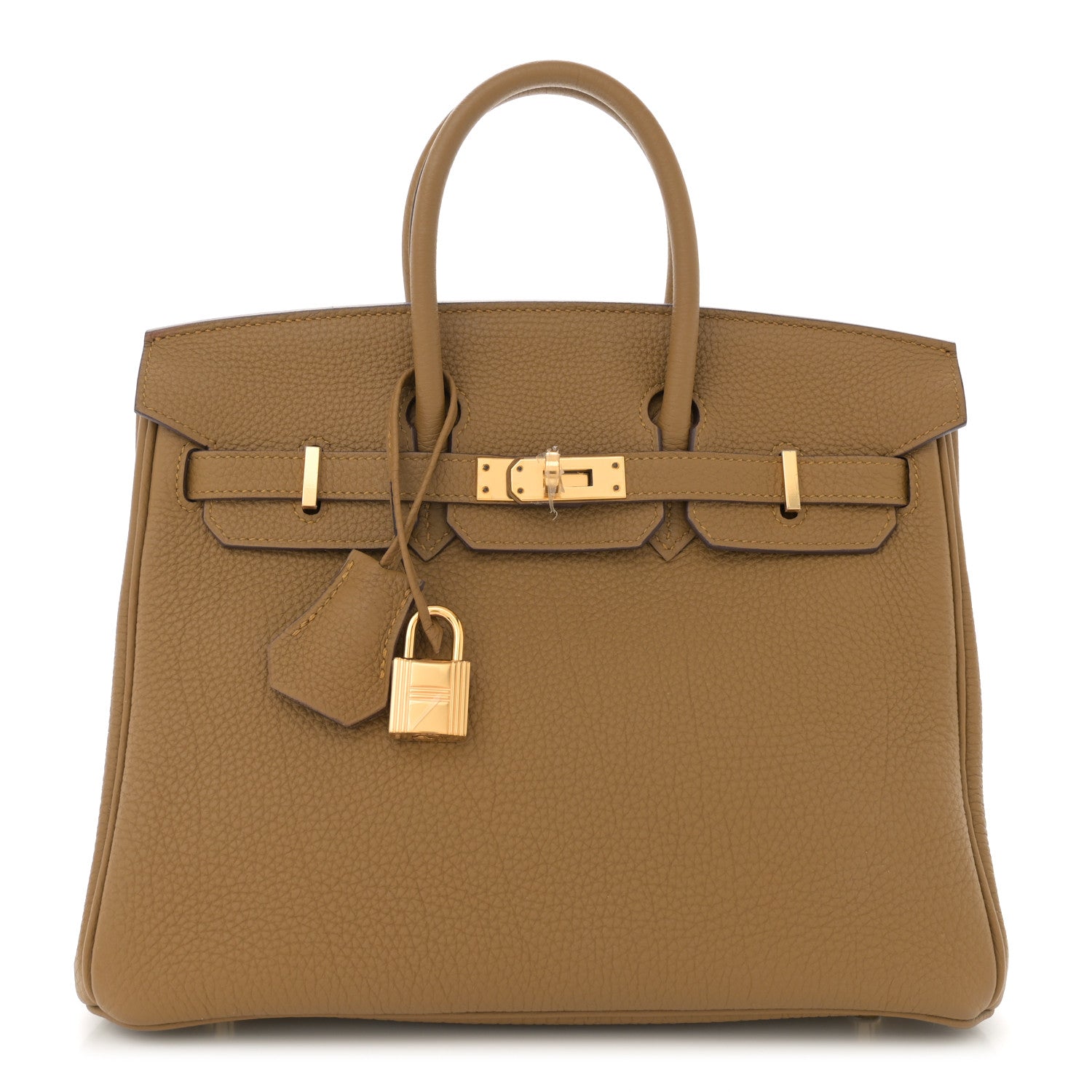 Hermes Togo Birkin 25 Bronze Dore 1 of 10