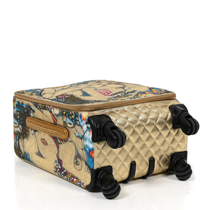 Chanel Graffiti Printed Canvas Street Spirit Trolley Multicolor 3 of 10