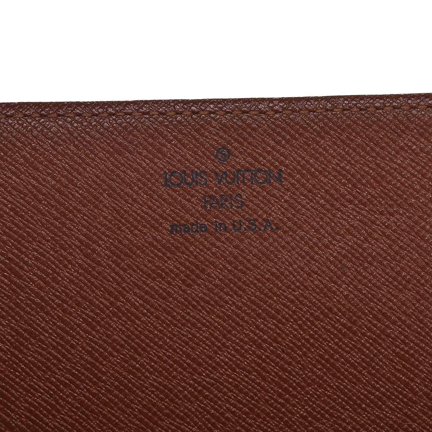 Louis Vuitton Monogram Simple Checkbook Holder Wallet 6 of 9