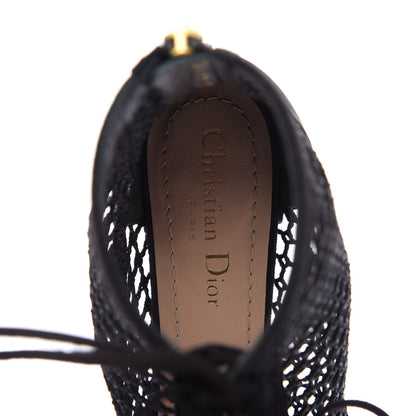 Christian Dior Suede Resille Naughtily-D 30mm Ankle Boots 38 Black 8 of 10