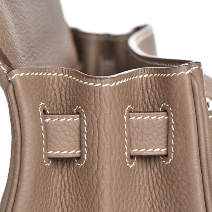 Hermes Togo Kelly Retourne 28 Etoupe 22 of 30