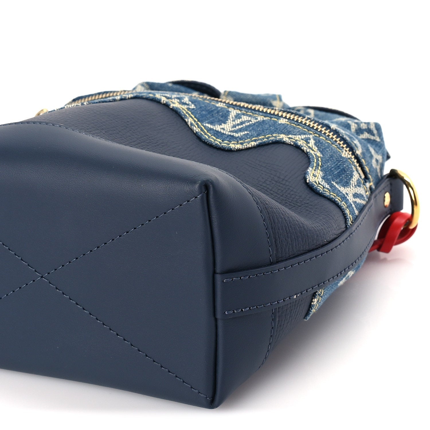 Louis Vuitton X NIGO Taurillon Monogram Denim Japanese Cruiser Blue 8 of 8