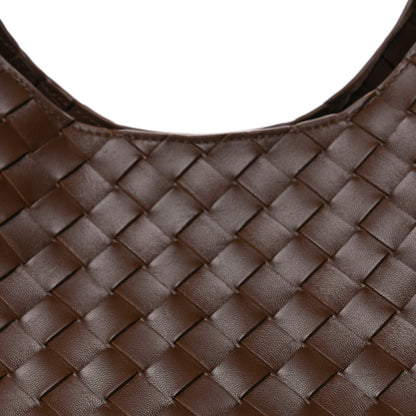Bottega Veneta Intrecciato Medium Campana Shoulder Bag  Tannin 6 of 8