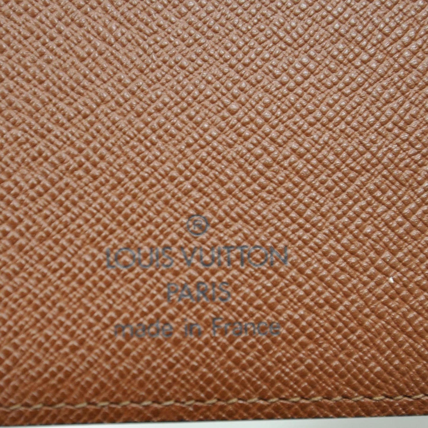 Monogram Medium Ring Agenda w Address Book