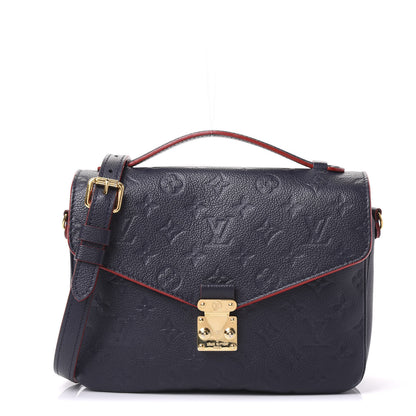 Louis Vuitton Empreinte Pochette Metis Marine Rouge 1 of 9