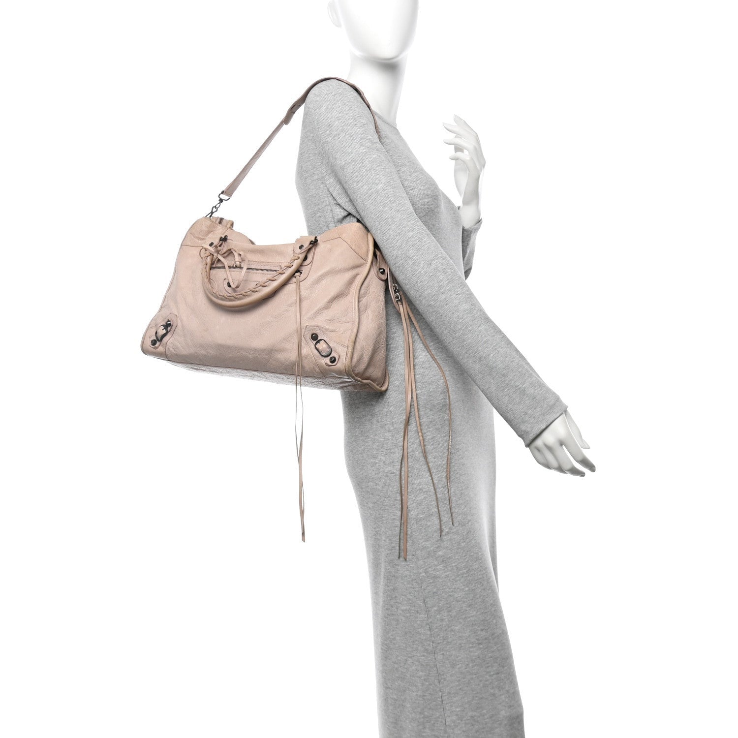 Balenciaga Agneau Classic Hardware City Bois de Rose 3 of 7