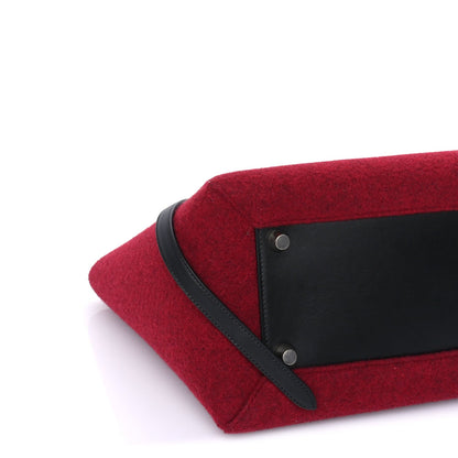 Celine Felt Smooth Calfskin Mini Belt Bag Red 7 of 7