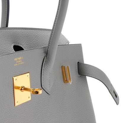 Hermes Togo Birkin 30 Gris Mouette 17 of 25