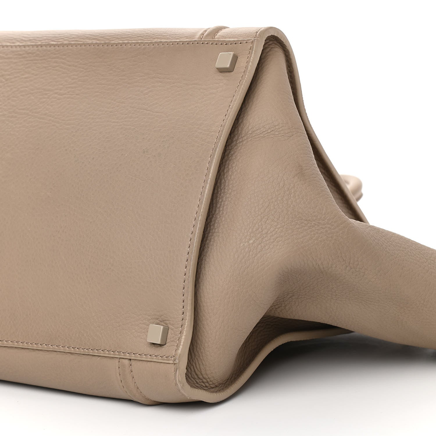 Celine Grained Calfskin Medium Phantom Luggage Taupe 10 of 10