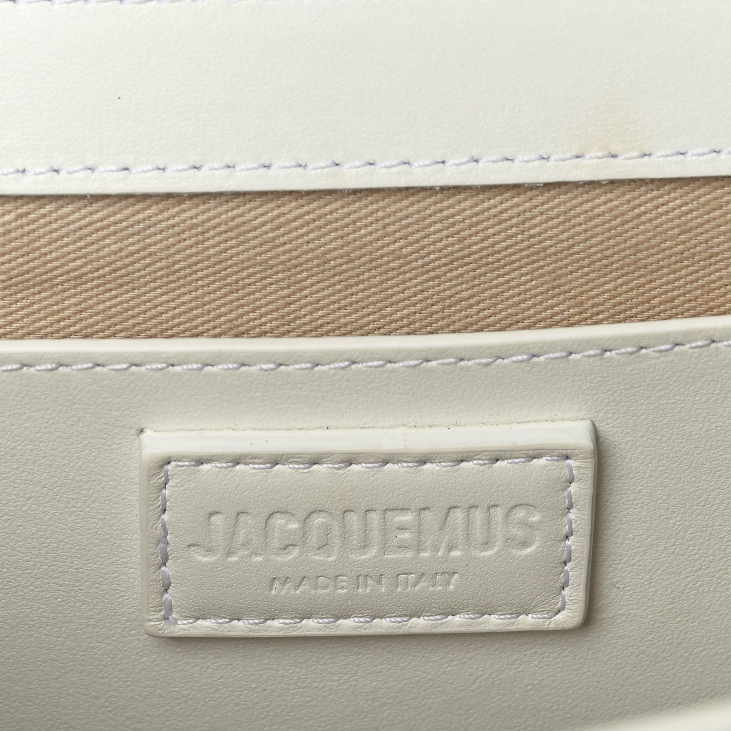 Jacquemus Smooth Calfskin Le Bambinou White 5 of 8