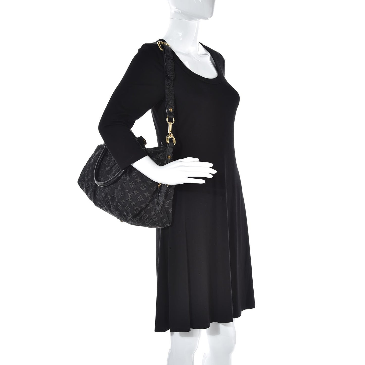 Denim Neo Cabby MM Black