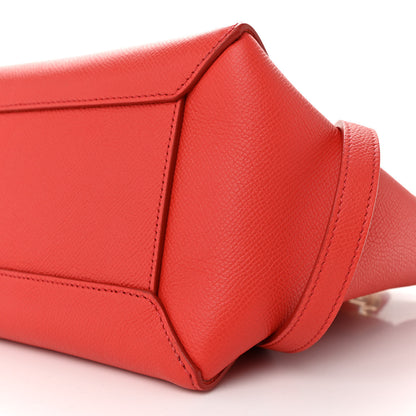 Celine Baby Grained Calfskin Micro Belt Bag Poppy 10 of 13