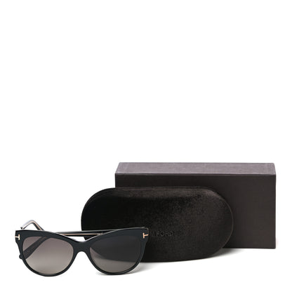 Tom Ford Polarized Lily Sunglasses TF430 Black 7 of 7
