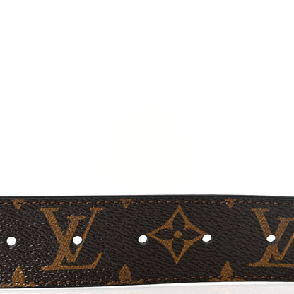 Louis Vuitton Monogram LV Circle 35mm Reversible Belt 80 32 Black 5 of 5