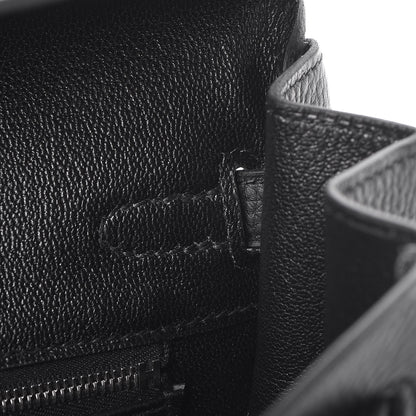 Hermes Togo Birkin 25 Black 15 of 27
