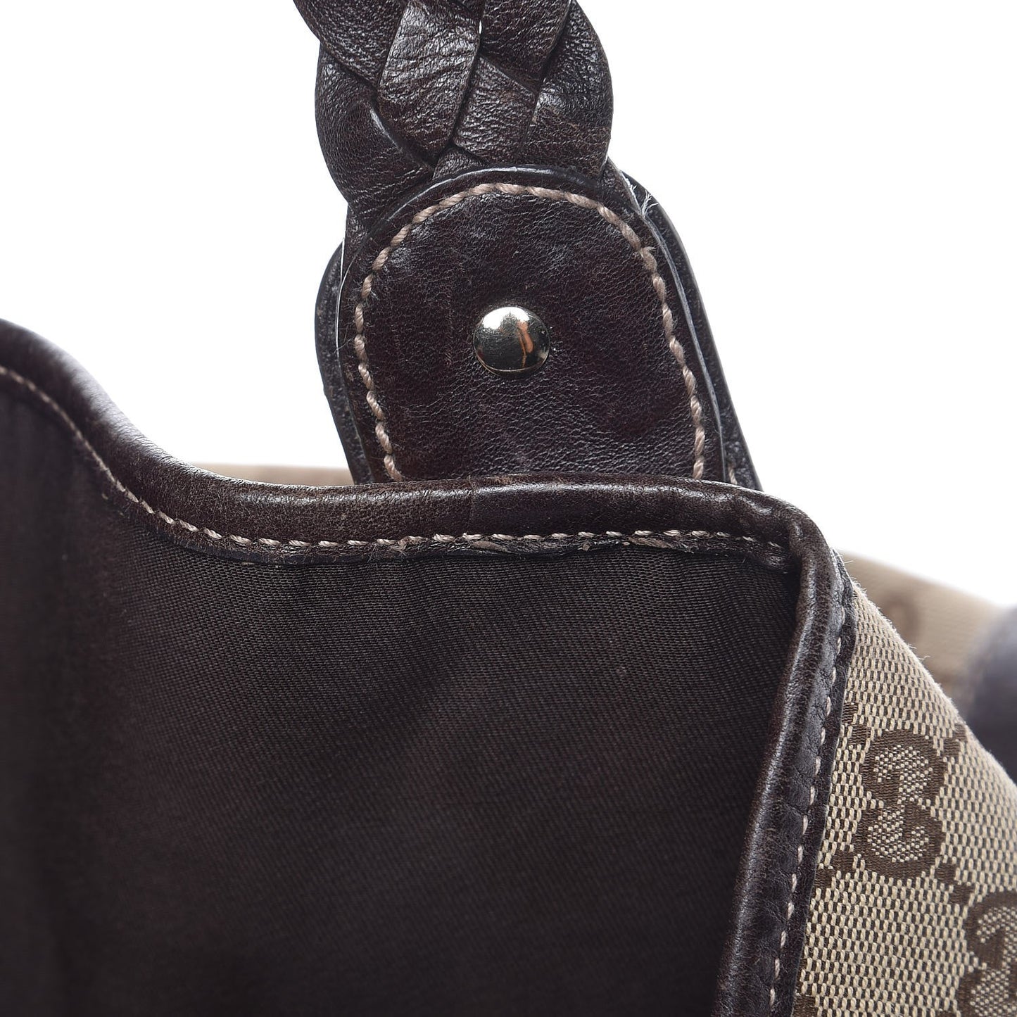 Monogram Medium Pelham Shoulder Bag Dark Brown