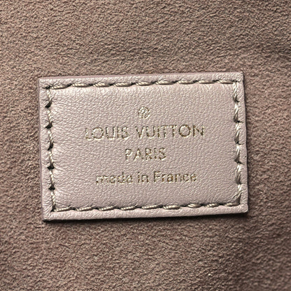 Louis Vuitton Lambskin Embossed Monogram Coussin MM Grey 8 of 11