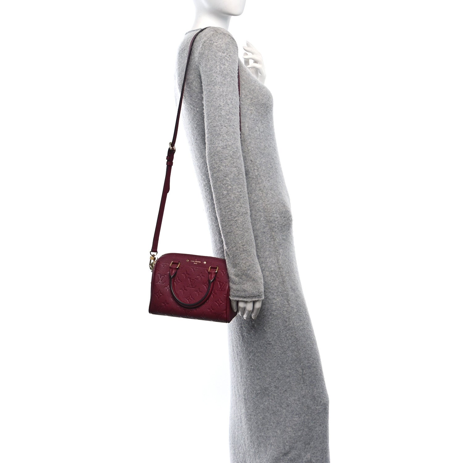 Louis Vuitton Empreinte Speedy Bandouliere 20 NM Raisin 2 of 9