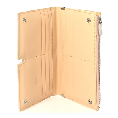 Burberry Lambskin Snip Wallet Peach 5 of 6