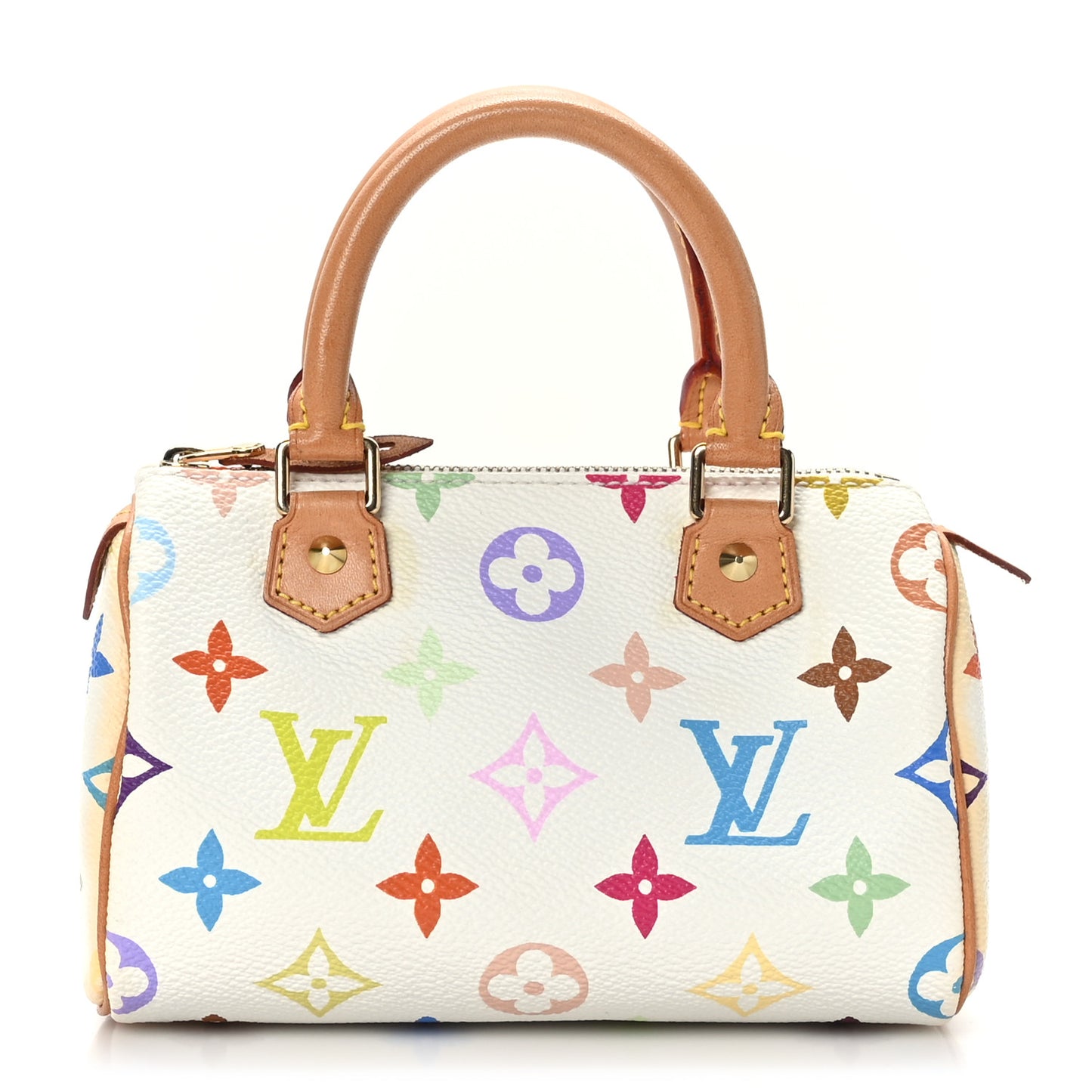 Monogram Multicolor Mini Sac HL Speedy White