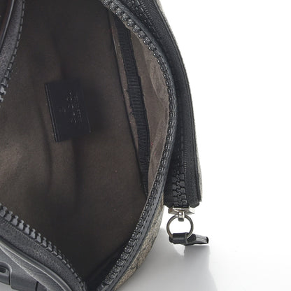 Gucci GG Supreme Monogram Belt Bag Black 5 of 15