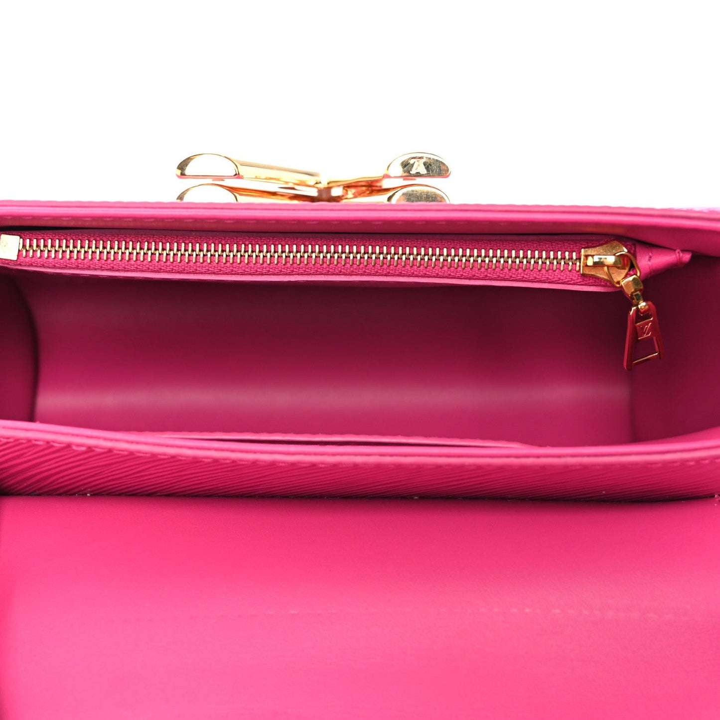 Epi Twist Braided Chain Shoulder Bag PM Rose Miami