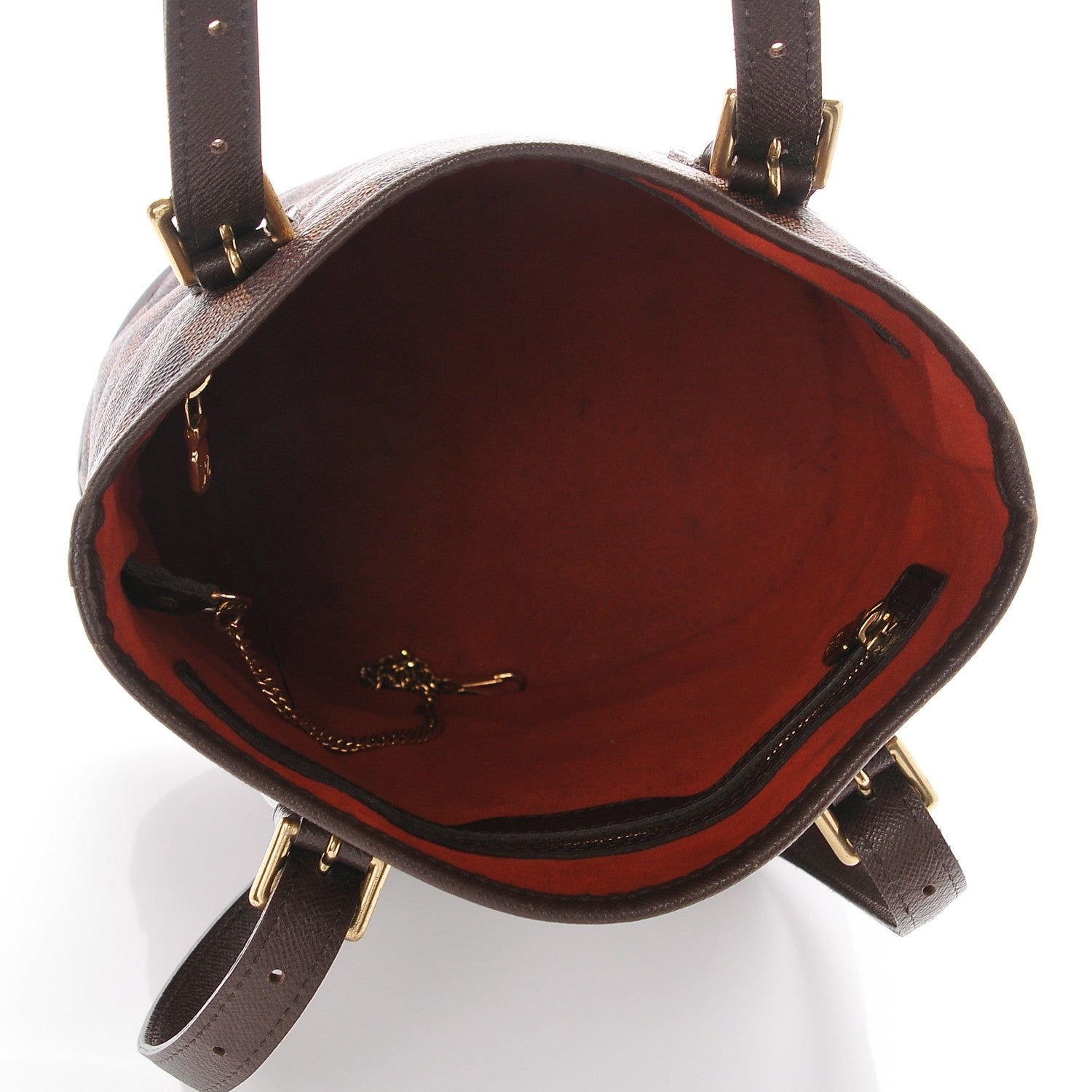 Louis Vuitton Damier Ebene Marais Bucket 23 5 of 6