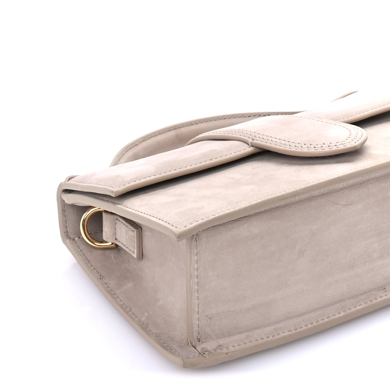 Jacquemus Nubuck Le Grand Bambino Dark Beige 7 of 7