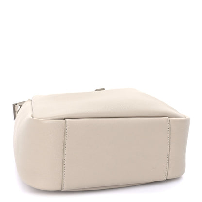 Saint Laurent Smooth Calfskin Small Le 5 A 7 Soft Hobo Sea Salt 3 of 7