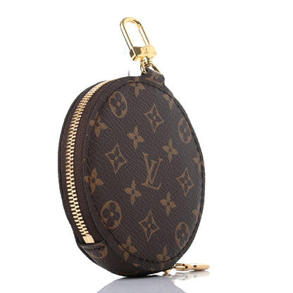 Louis Vuitton Monogram Multi Pochette Accessories Round Coin Purse 3 of 6