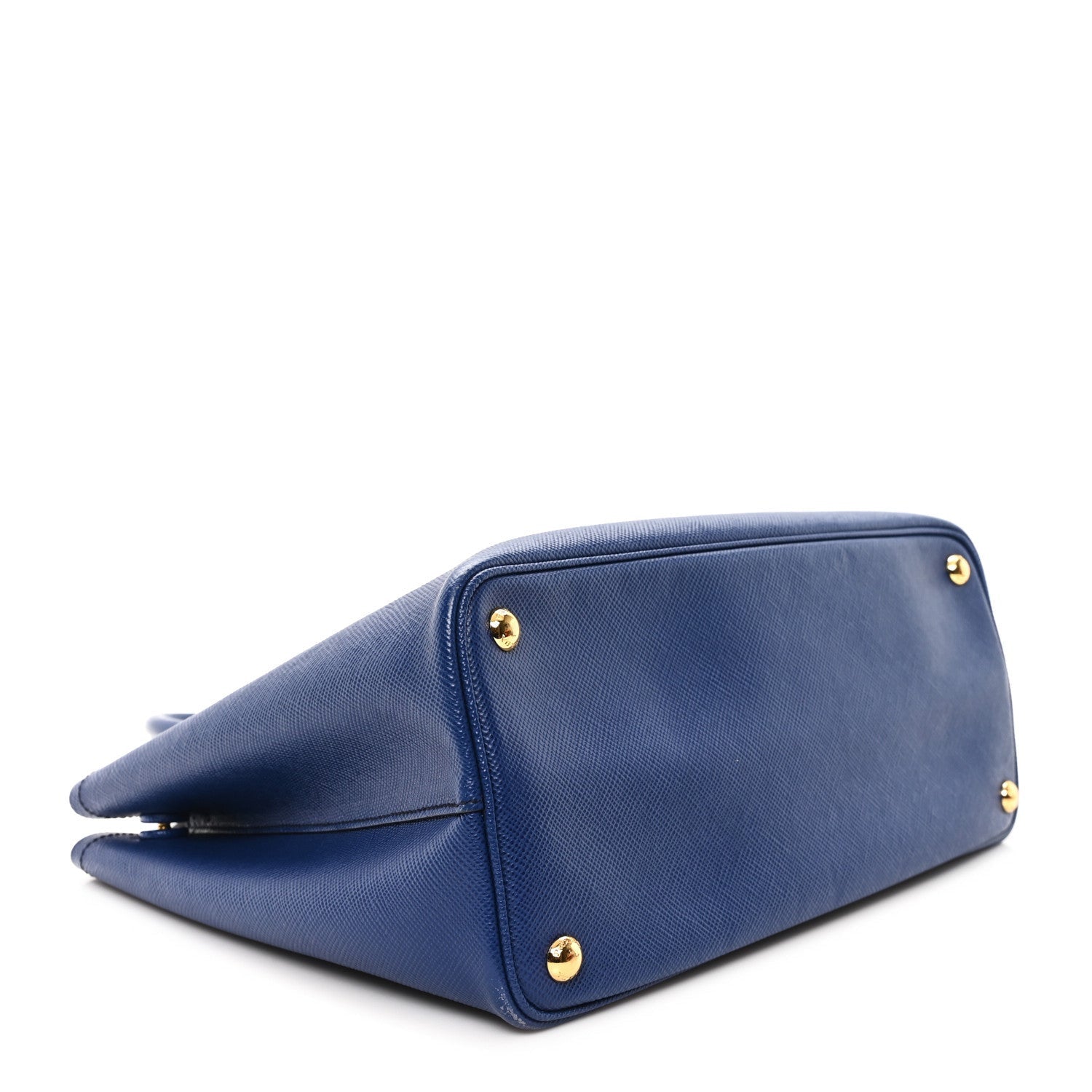 Prada Saffiano Cuir Small Double Bag Inchiostro 4 of 7