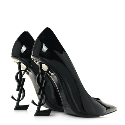 Saint Laurent Patent Opyum 110 Pumps 37.5 Black 4 of 8