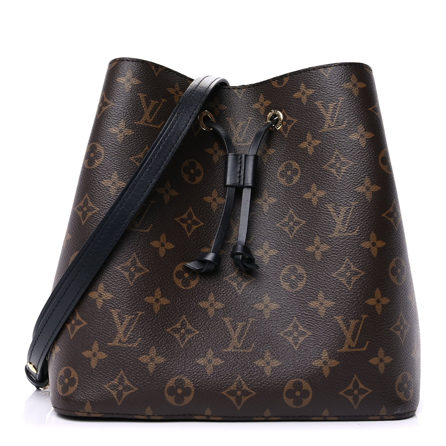 Louis Vuitton Monogram Neonoe MM  Black 1 of 8