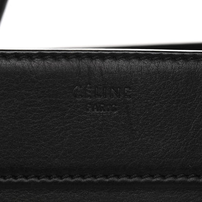 Celine Smooth Calfskin Medium Phantom Luggage Black 6 of 11