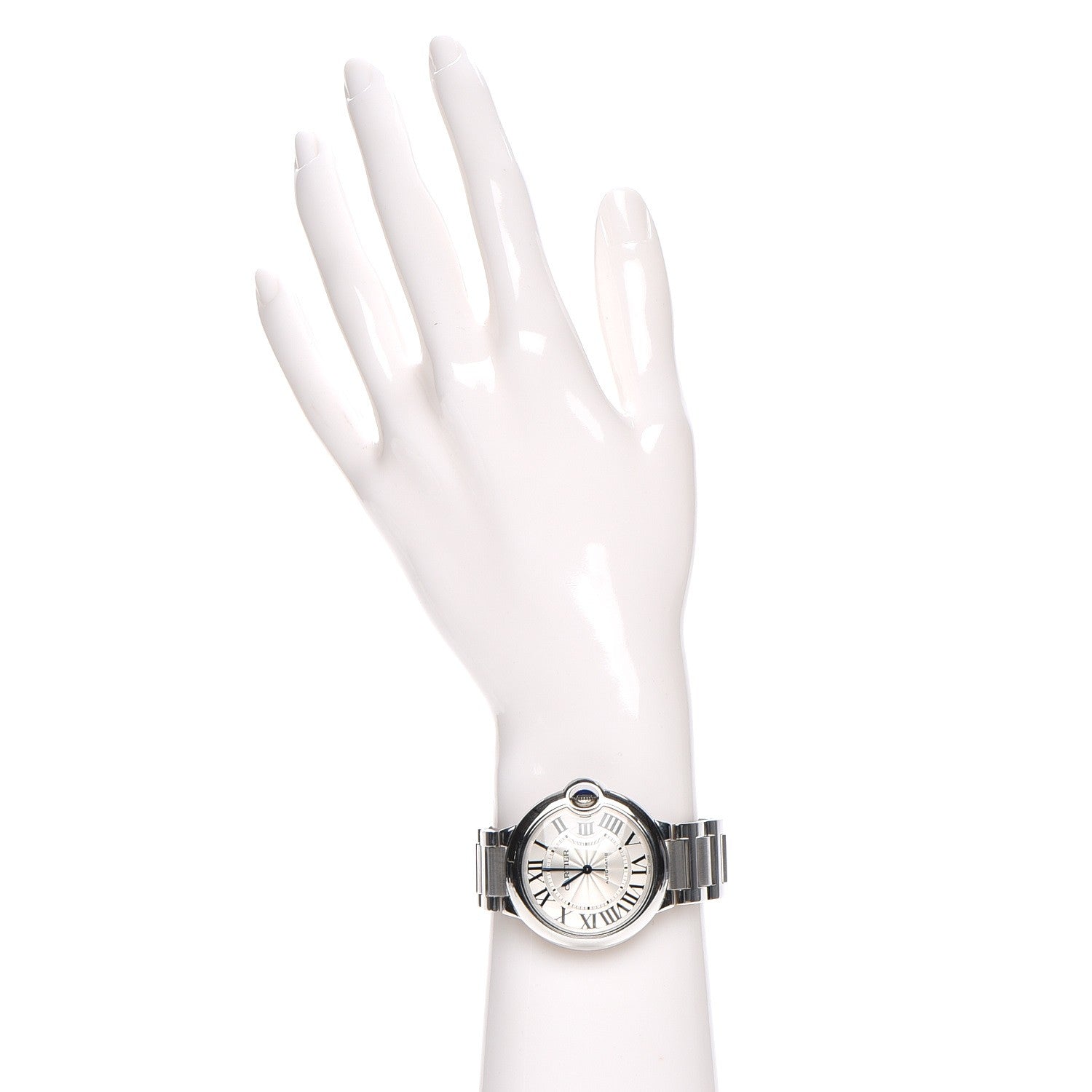 Cartier Stainless Steel 36mm Ballon Bleu De Automatic Watch 2 of 11