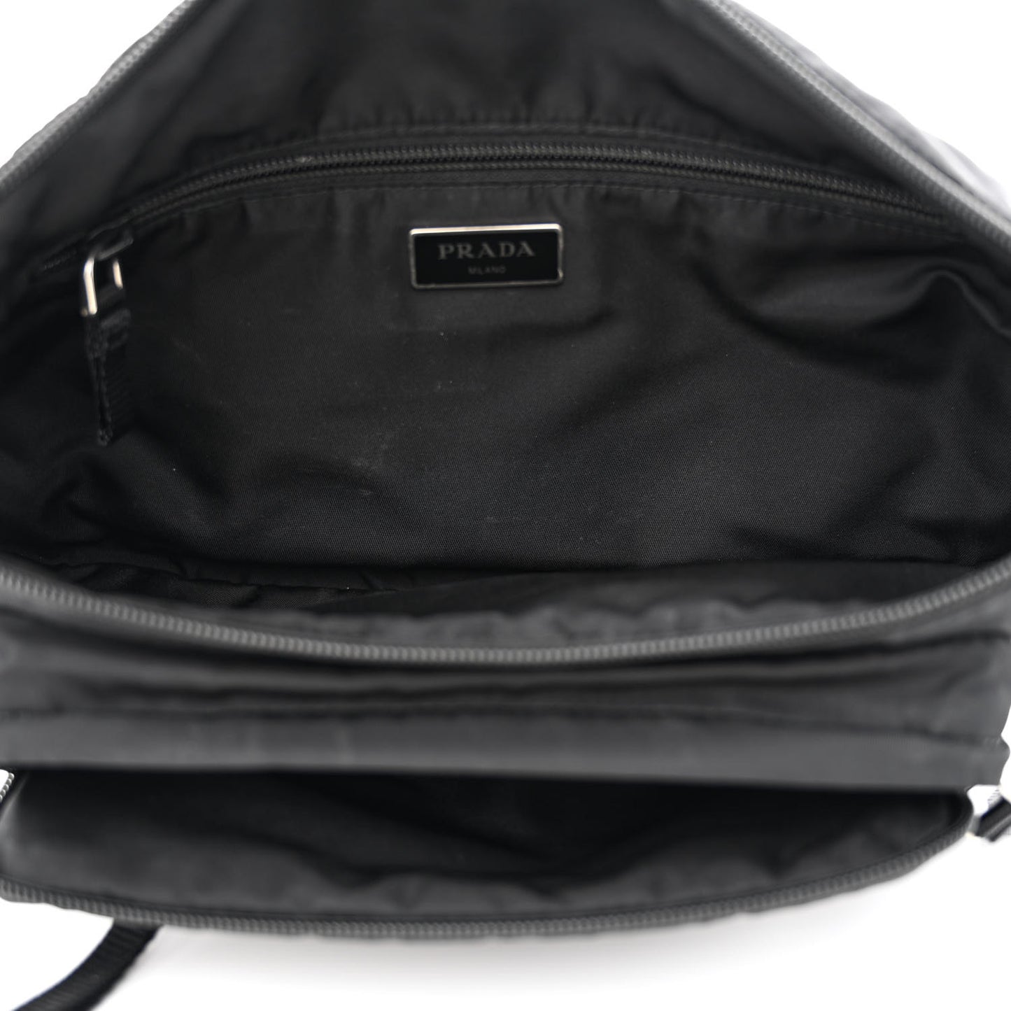 Tessuto Nylon Belt Bag Black