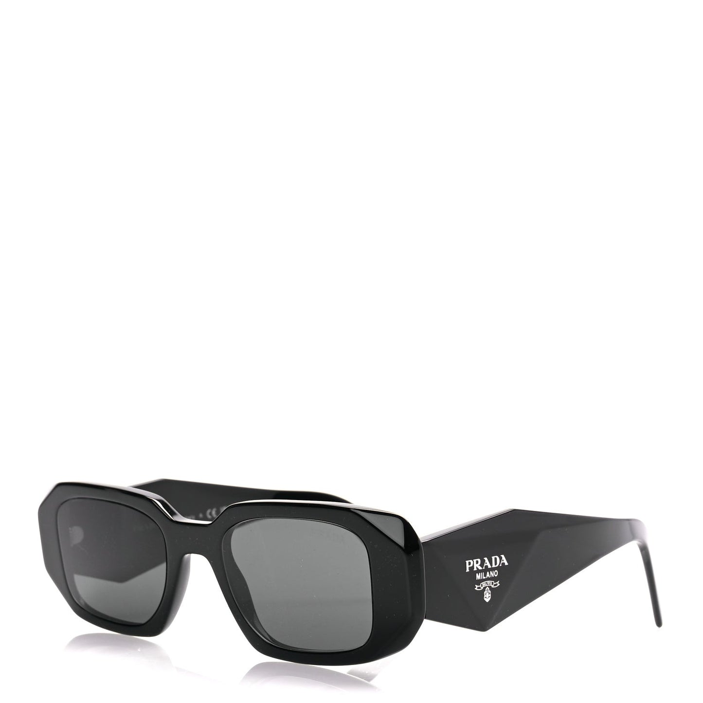 Acetate Symbole Sunglasses SPR 17W Black