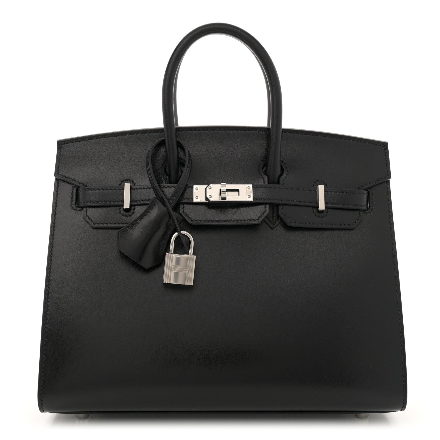 Hermes Box Birkin Sellier 25 Black 1 of 13