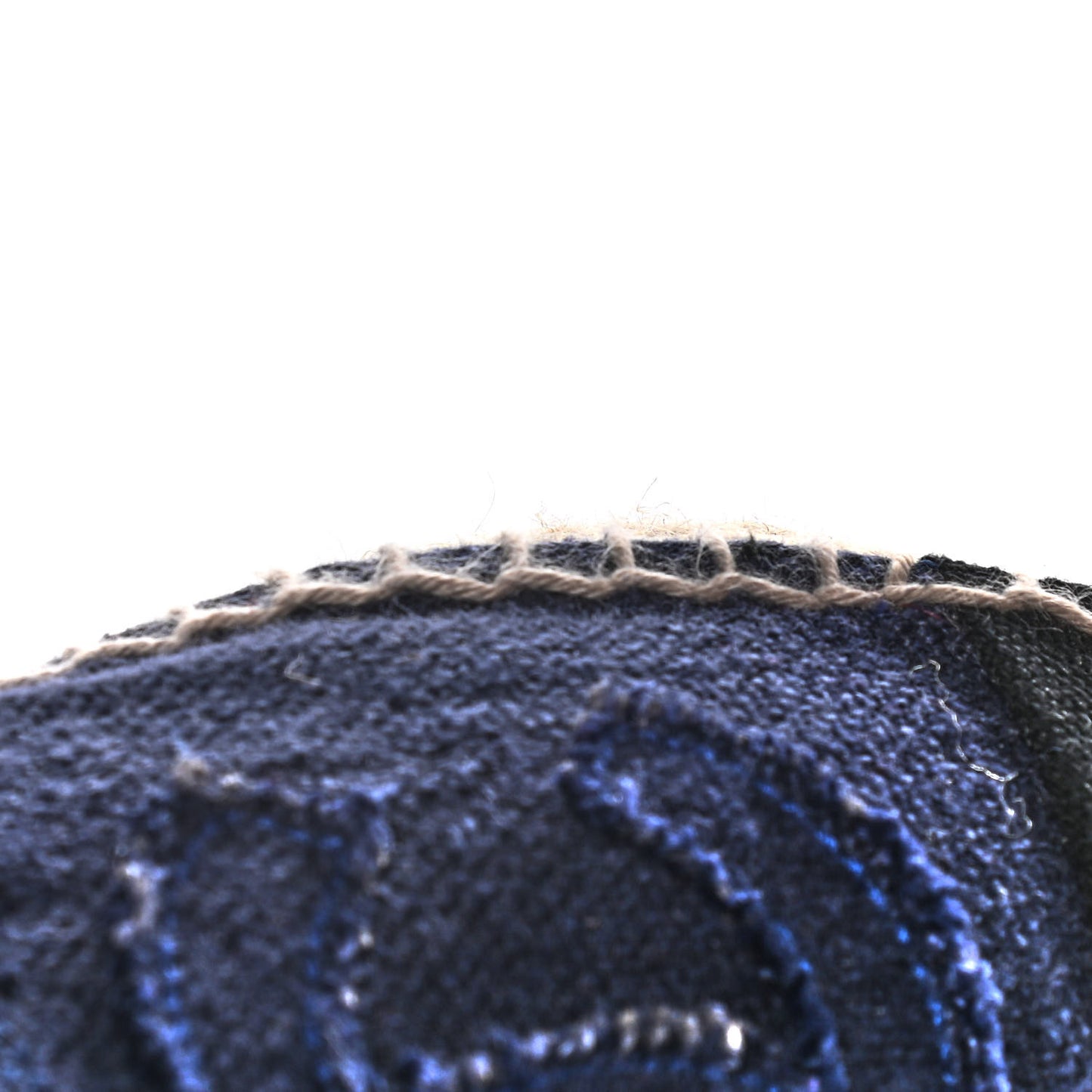 Denim Toile CC Espadrilles 37 Navy Black