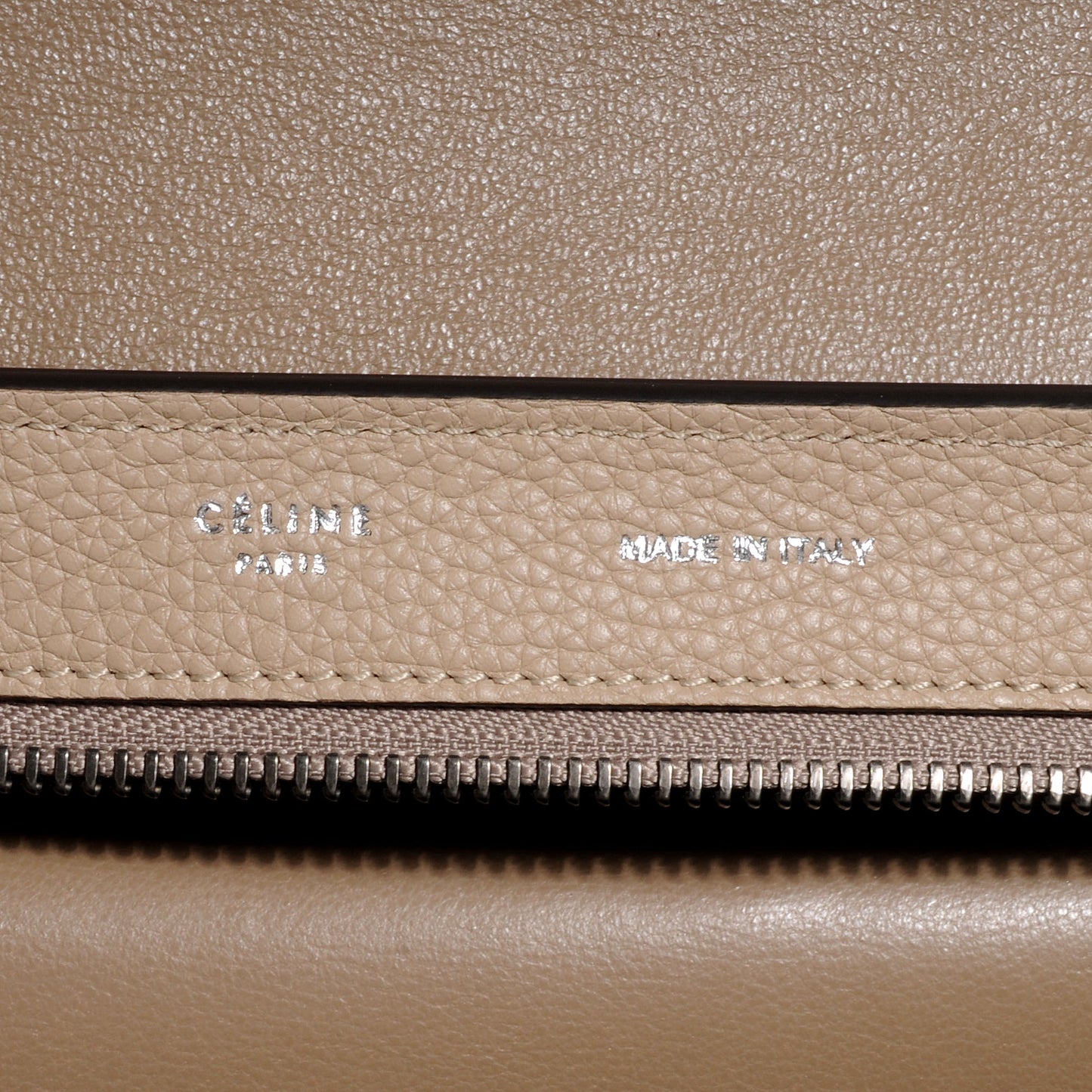 Calfskin and Suede Small Trapeze Dune