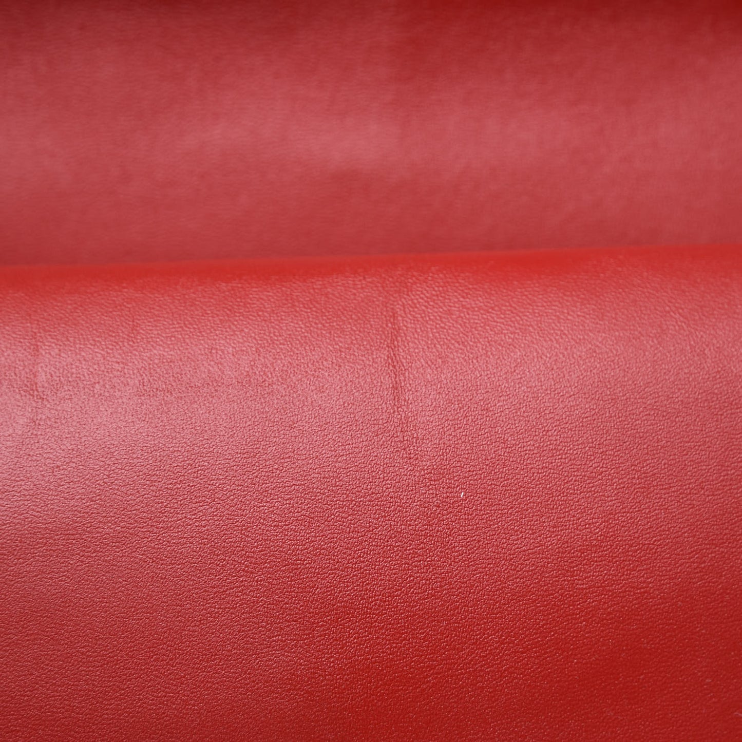 Lambskin Quilted Jumbo Double Flap Red