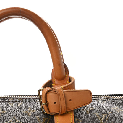 Louis Vuitton Monogram Keepall Bandouliere 50 10 of 19