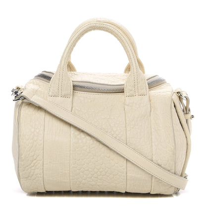 Alexander Wang Pebbled Lambskin Rockie Dune Silver Hardware 1 of 15