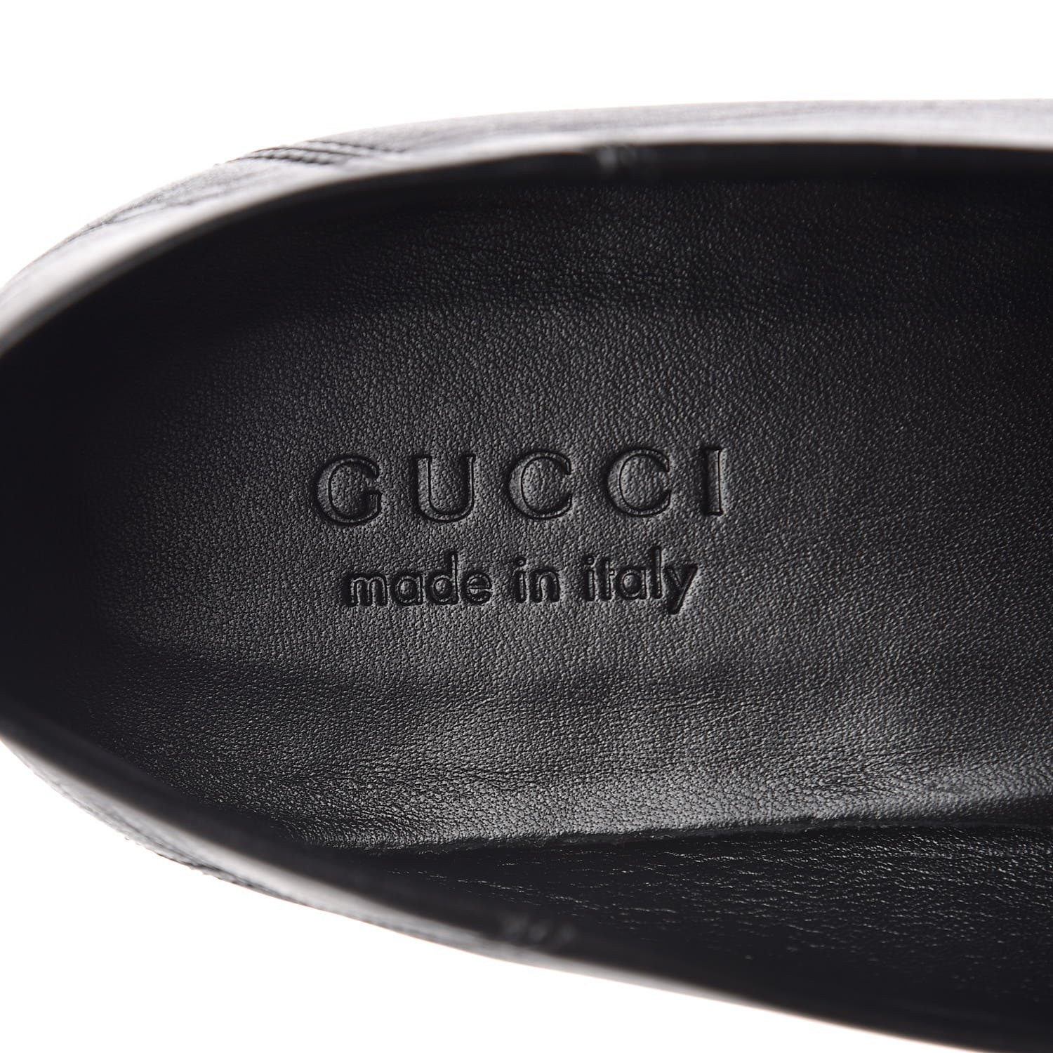 Gucci Lambskin Mens Brixton Horsebit Loafers 10.5 Black 7 of 9