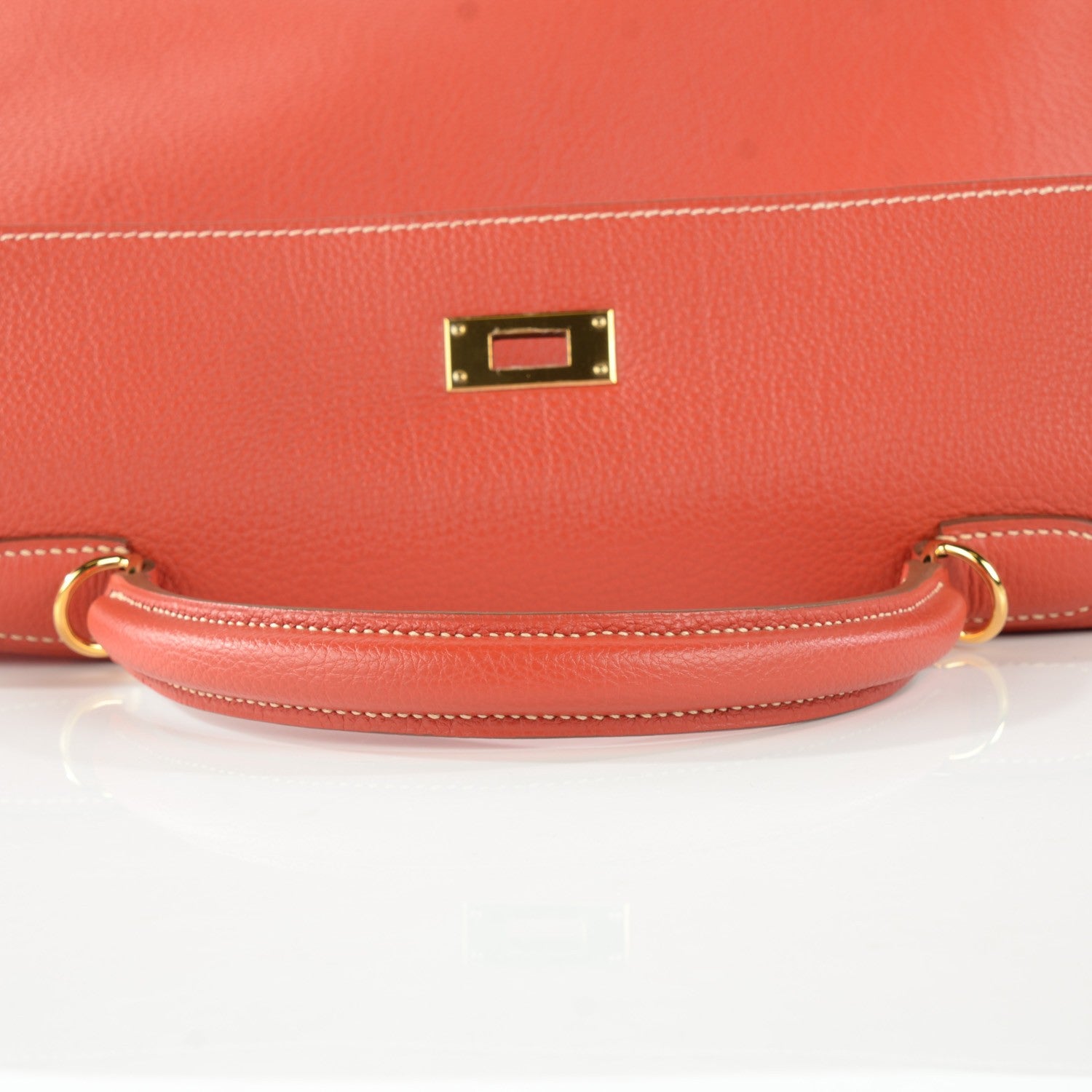 Hermes Togo Kelly Retourne 35 Sanguine 14 of 17